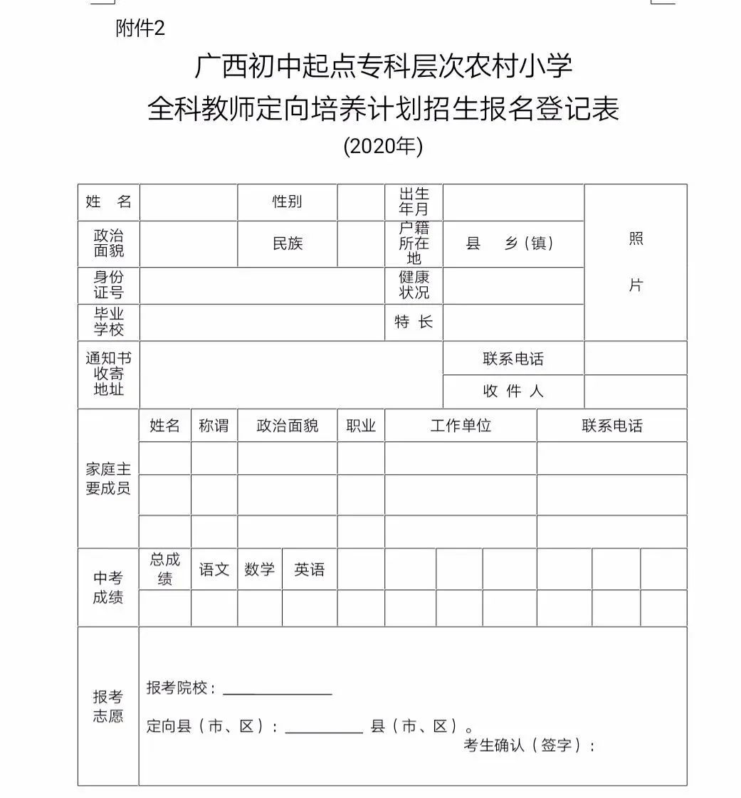 2020年广西招收3142名师范生大学免费毕业后有岗有编6